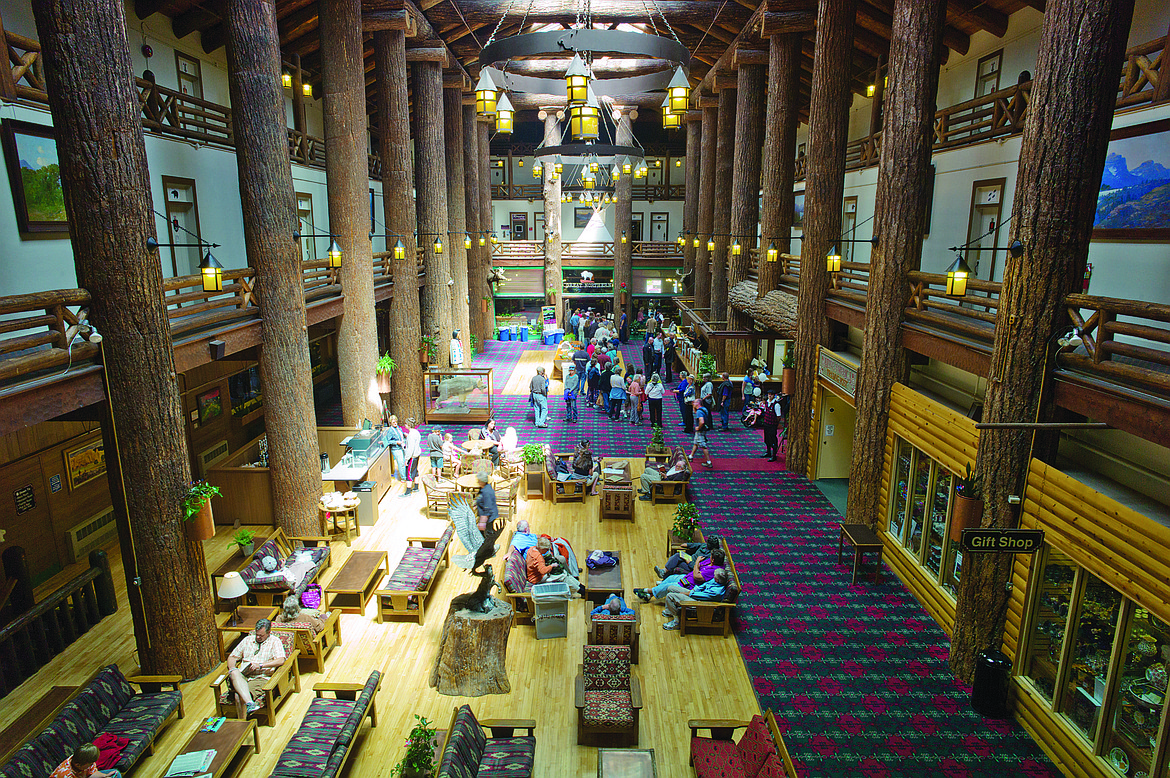 glacier park lodge dining room